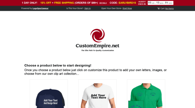 customempire.logosoftwear.com