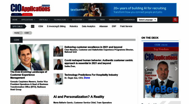 customer-experience-management.cioapplicationseurope.com