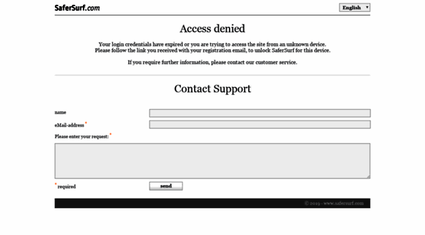 customer.safersurf.com
