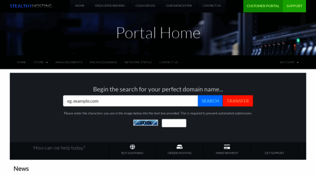 customer.stealthyhosting.com