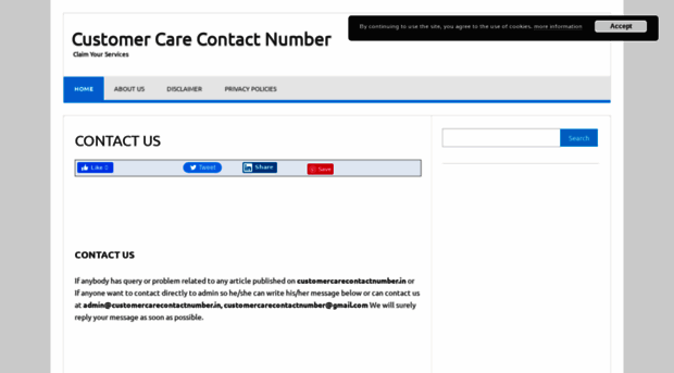 customercarecontactnumber.in