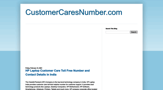 customercaresnumber.com