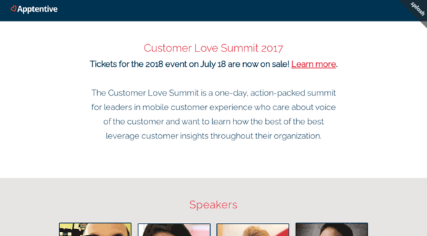 customerlovesummit.splashthat.com