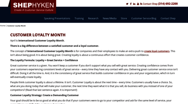 customerloyaltymonth.com