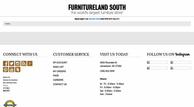 customerportal.furniturelandsouth.com