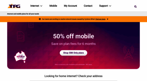 customerportal.tpg.com.au - TPG Soul Customer Portal Websi ...