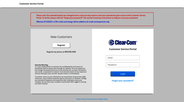 customerservice.clearcom.com