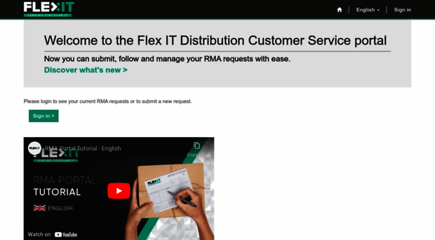 customerservice.flexitdistribution.com