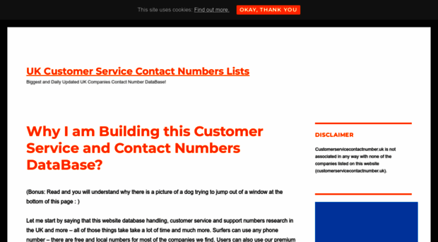 customerservicecontactnumber.uk