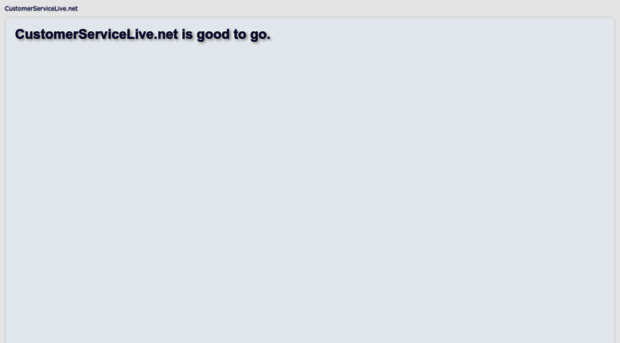 customerservicelive.net