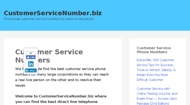 customerservicenumber.biz