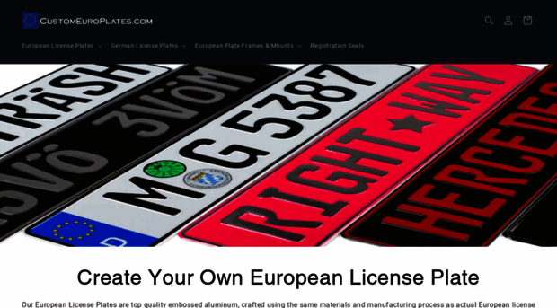 customeuroplates.com