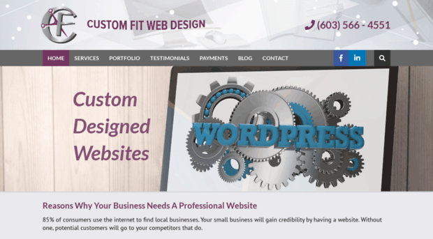 customfitwebdesign.com