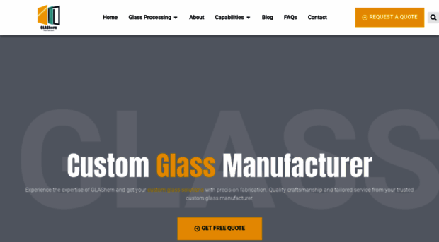 customglassmfg.net