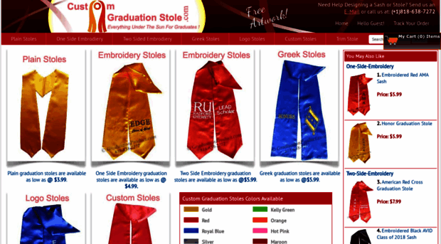 customgraduationstole.com