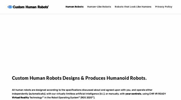 customhumanrobots.com