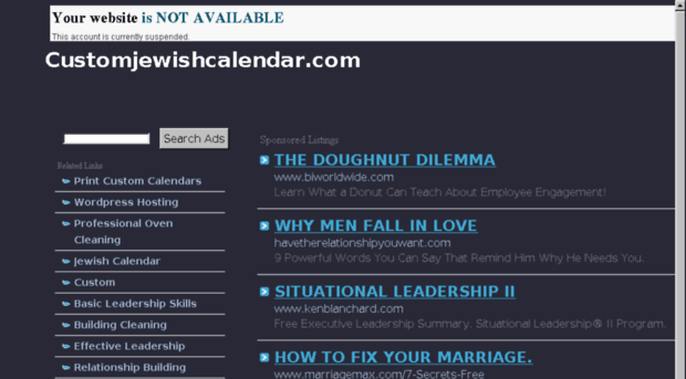 customjewishcalendar.com