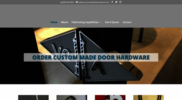 custommadedoorhardware.com