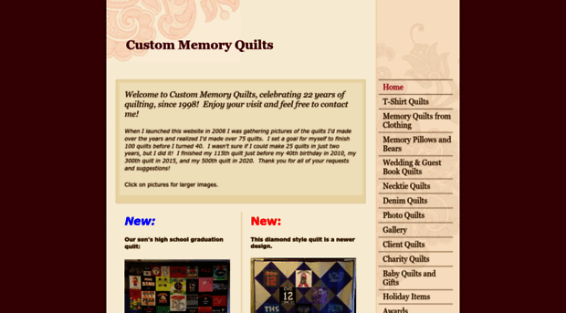 custommemoryquilts.com