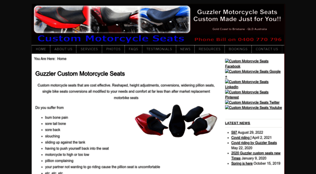 custommotorcycleseats.com.au