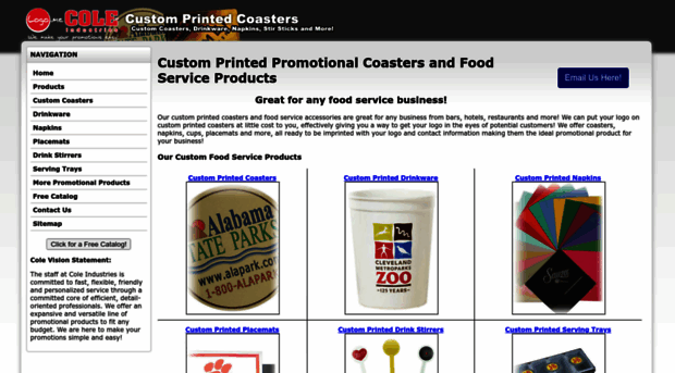 customprintedcoasters.com