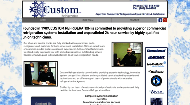 customrefrigeration.com