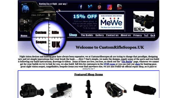 customriflescopes.com