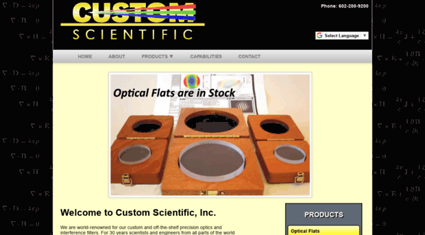 customscientific.com