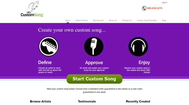 customsong.com