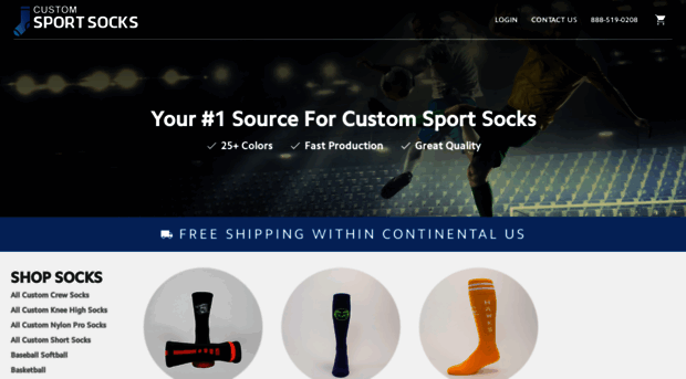 customsportsocks.com