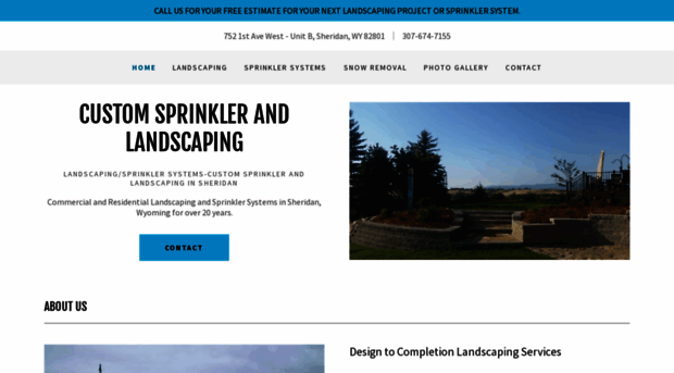 customsprinklerandlandscaping.com