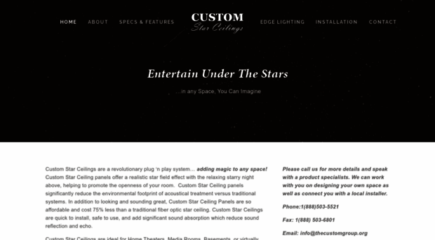 customstarceilings.com