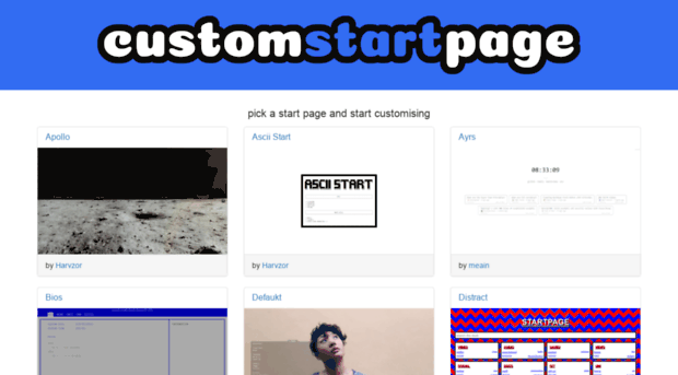 customstart.page