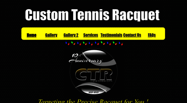 customtennisracquet.com