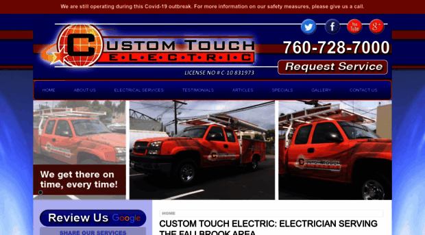 customtouchelectric.com