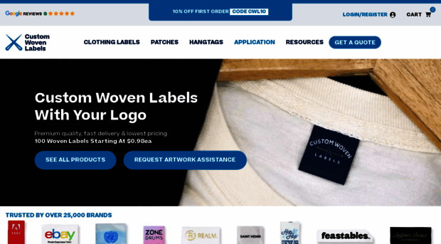 customwovenlabels.com