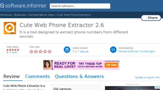 cut-web-phone-extractor.software.informer.com