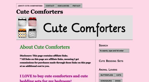 cutecomfortersonline.com