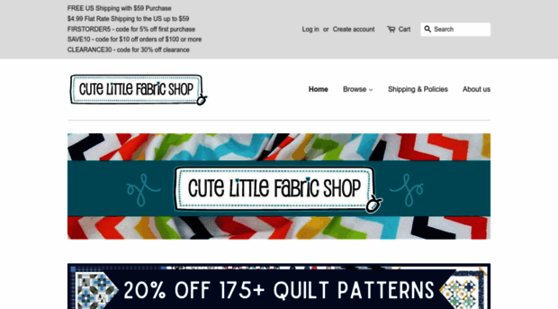 cutelittlefabricshop.com