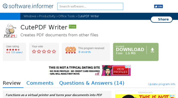 cutepdf-writer.software.informer.com