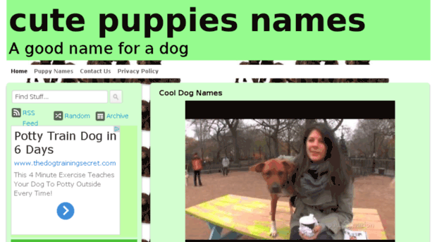 cutepuppiesnames.com