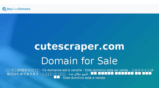 cutescraper.com