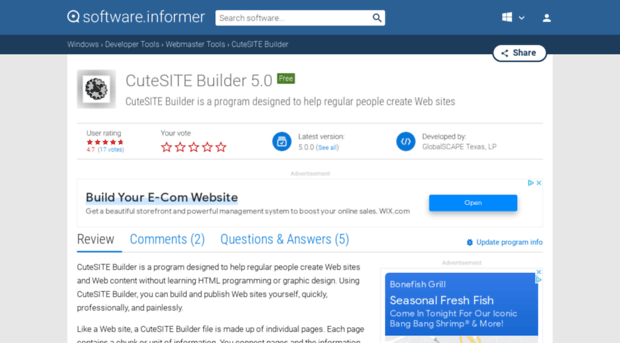 cutesite-builder.software.informer.com