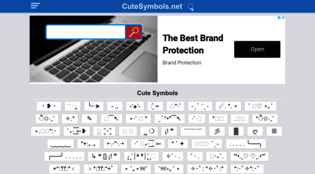 cutesymbols.net