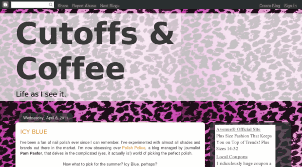 cutoffsandcoffee.blogspot.com