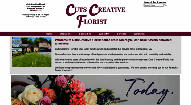 cutscreativeflorist.com