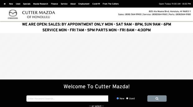 cuttermazdahonolulu.com