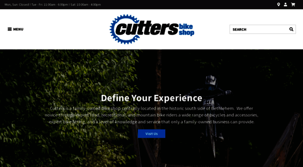 cuttersbikeshop.com