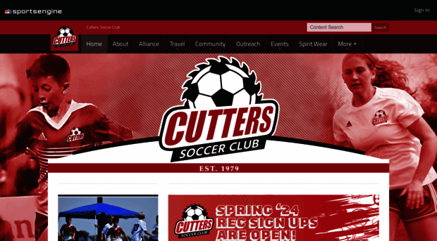 cutterssoccer.org