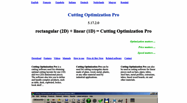 cutting-optimization.optimalprograms.com